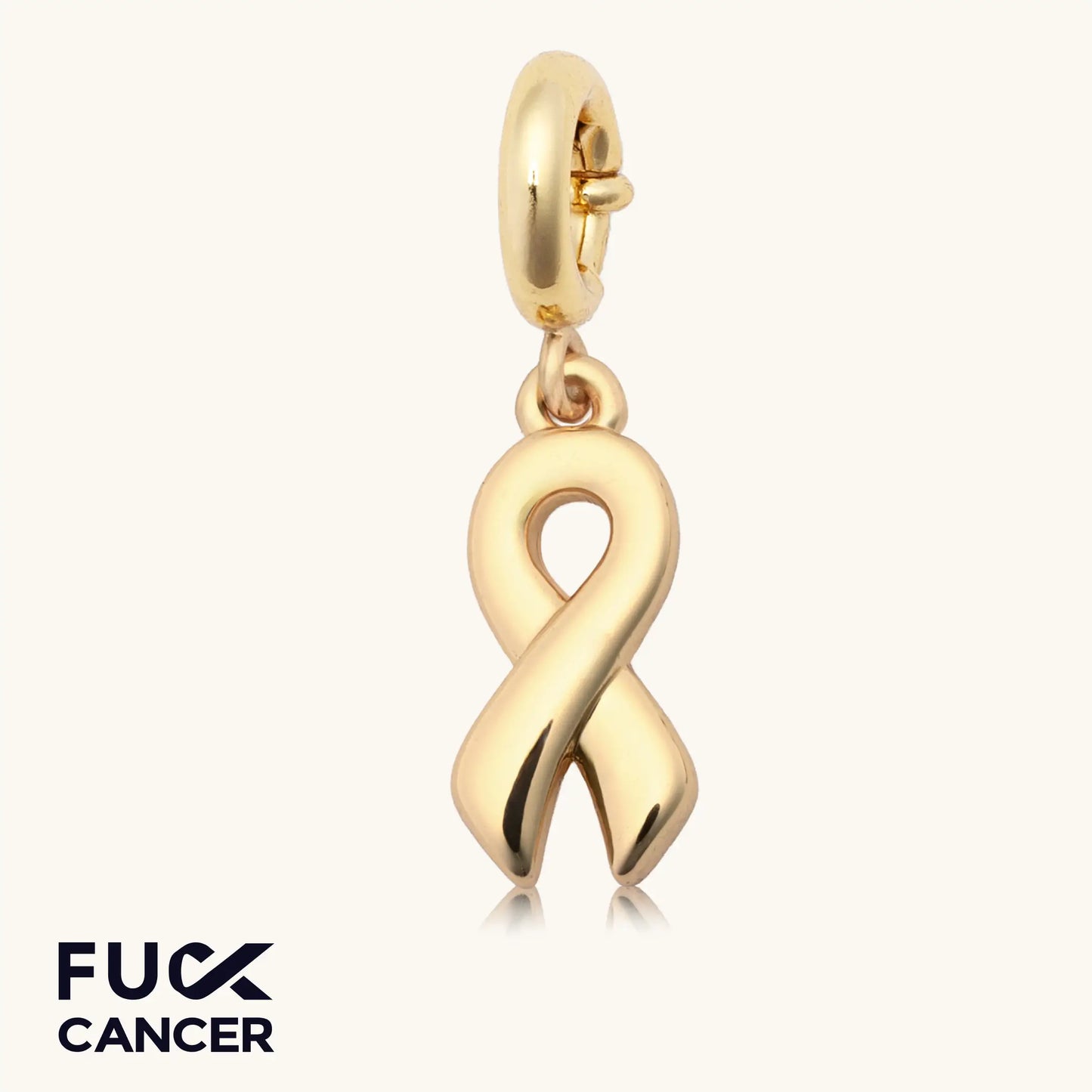 Pediatric Cancer Ribbon Charm