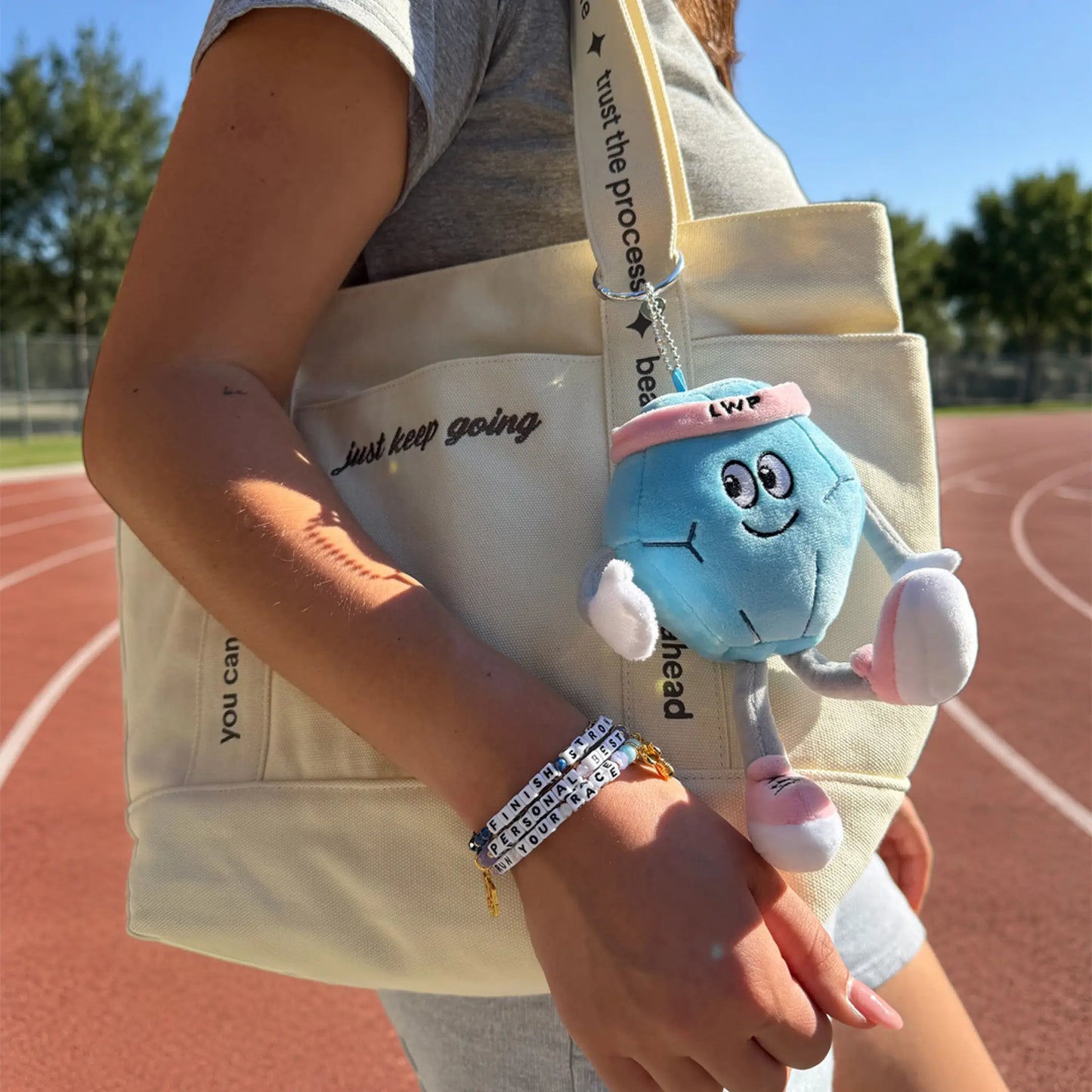 Run Day Bag Charm