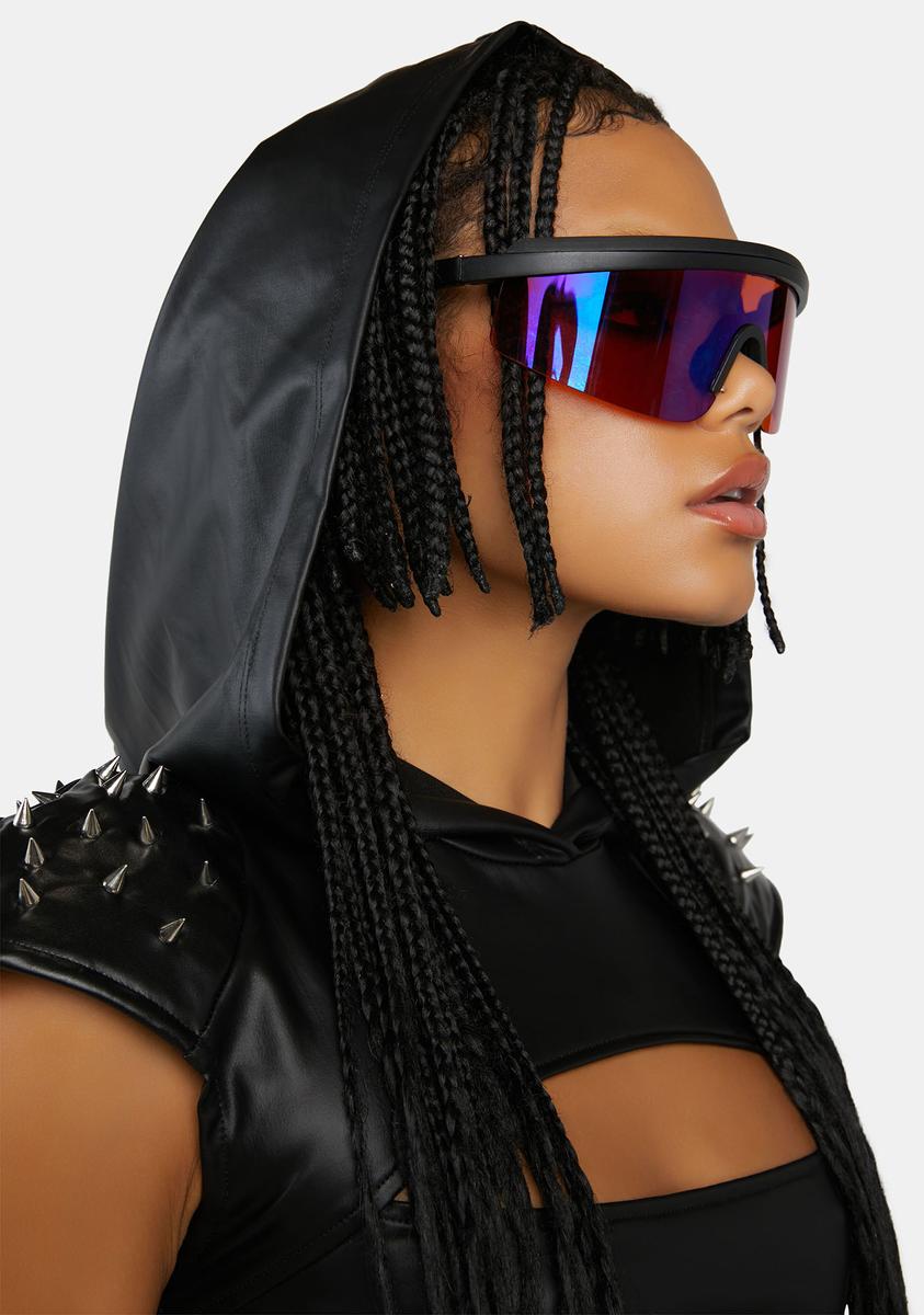 Amber Genesis Shield Sunglasses