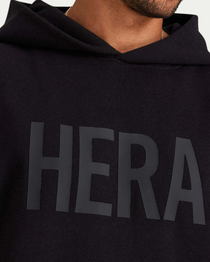 Mens Label Oversized Hoodie