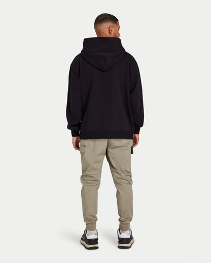 Mens Label Oversized Hoodie