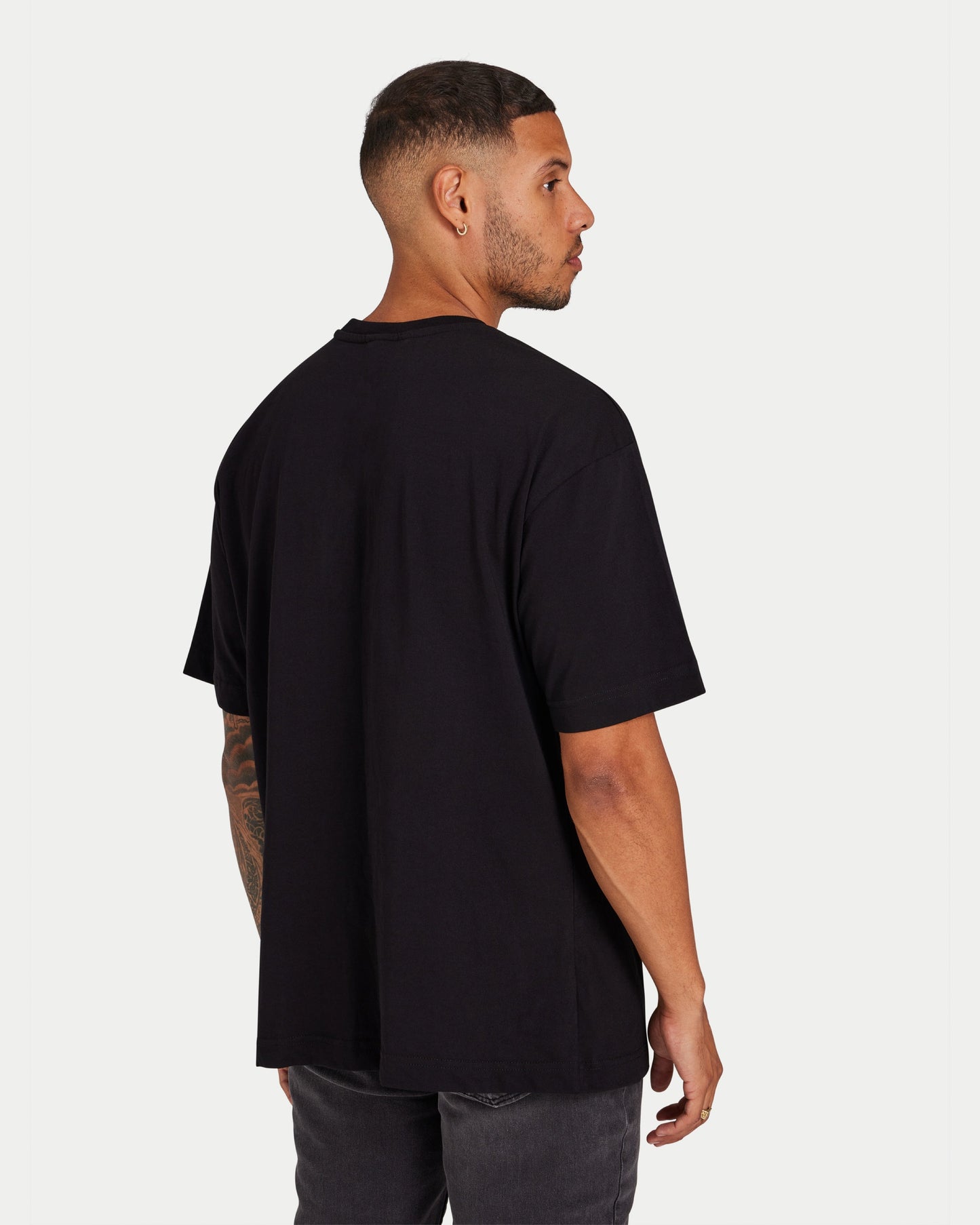 Mens Label Oversized T-Shirt