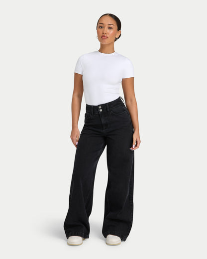 Womens Wide Leg Jean