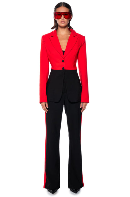 34TH STREET COLOR BLOCK BLAZER