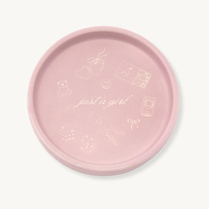 Just a Girl Jewelry Dish