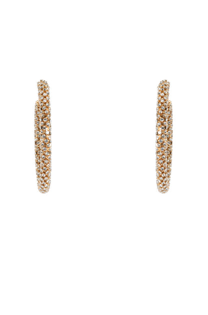 50MM BLING HOOP IN GOLD