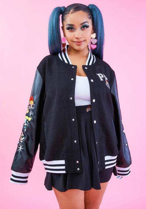 An Iconic Trio Varsity Jacket