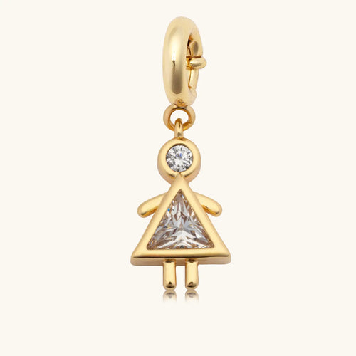 Custom April Girl Charm