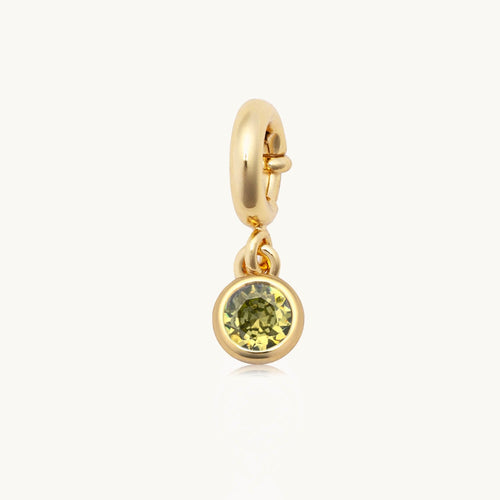 Custom August Birthstone Charm