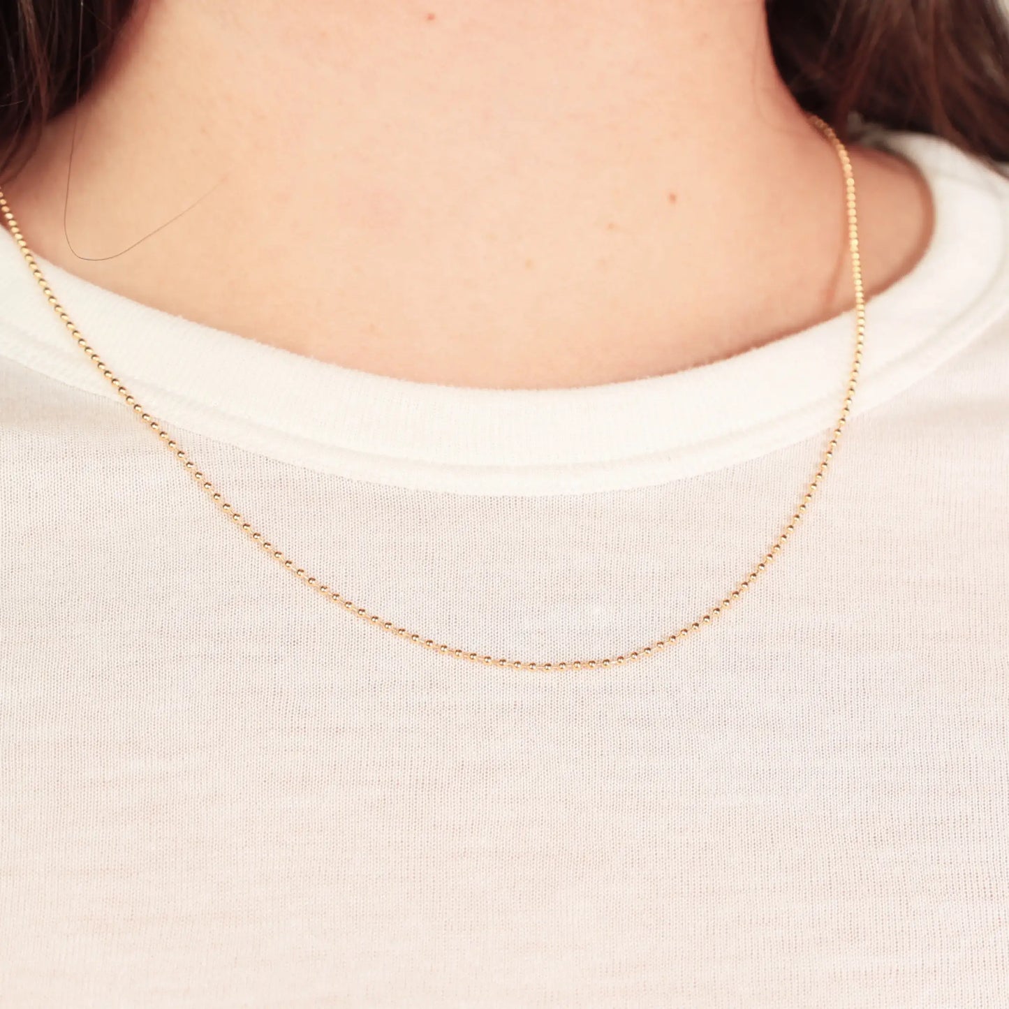 Ball Chain Necklace Base