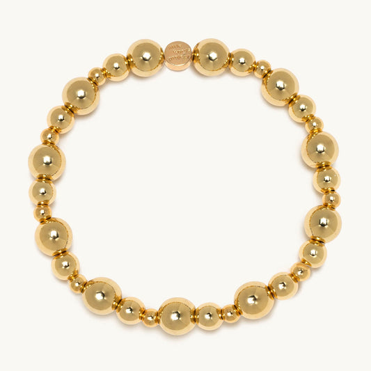 Gold Bubbles Bracelet Base