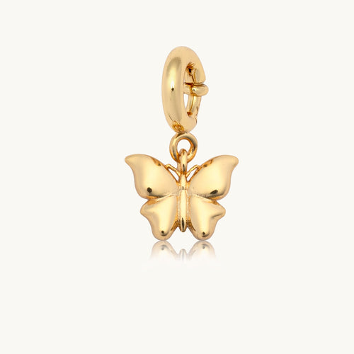 Custom Puffy Butterfly Charm