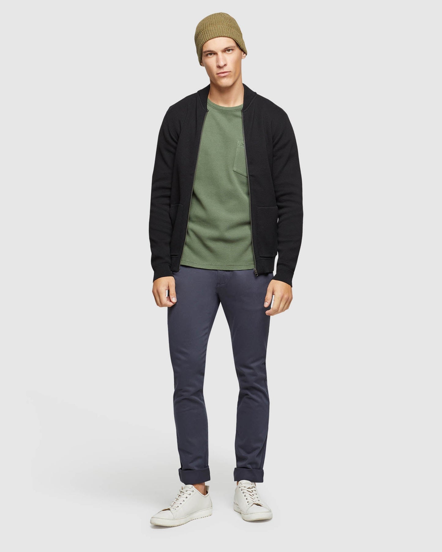 Stretch Organic Cotton Skinny Chinos