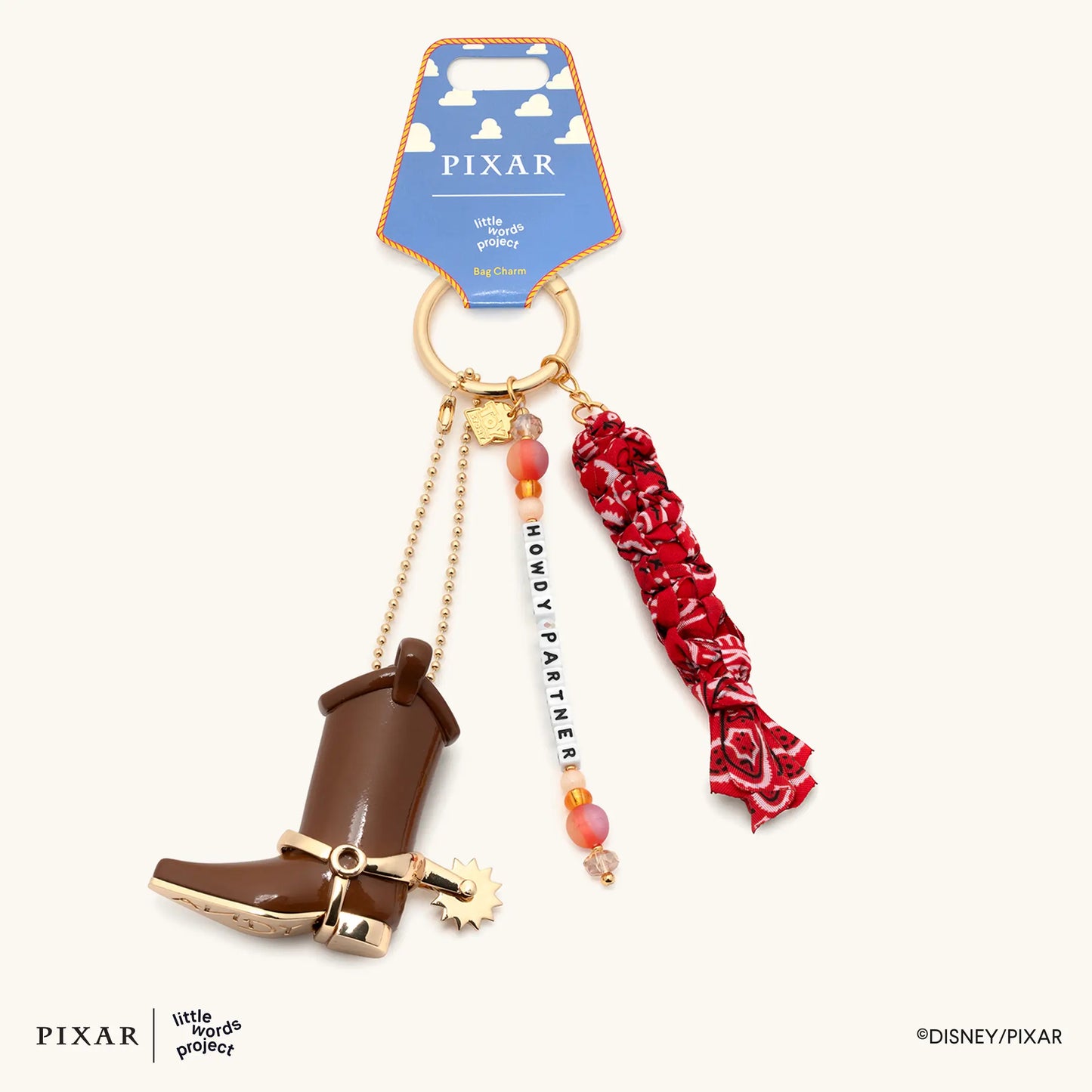 Howdy Partner Bag Charm- Pixar's Toy Story
