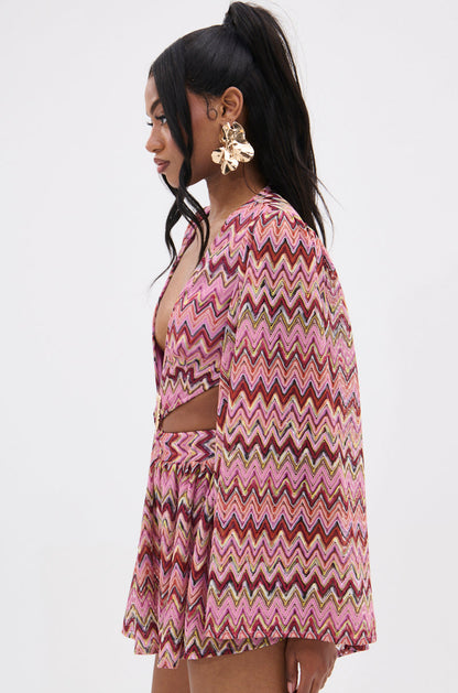 A DAY IN THE HAMPTONS KNIT ROMPER