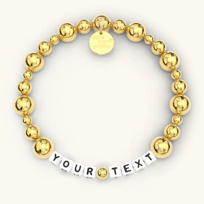 Custom Gold Bubbles