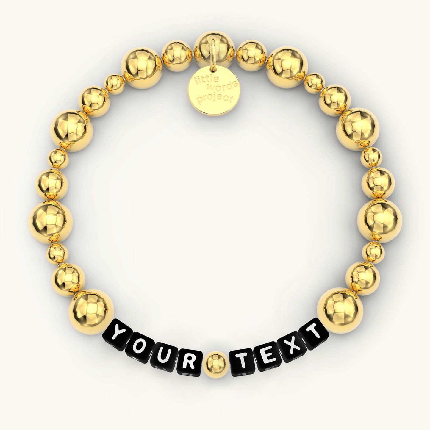 Custom Gold Bubbles