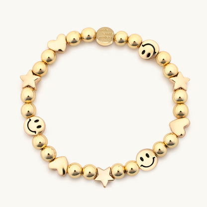 Gold Charm Bracelet Base