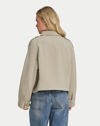 Womens Studio Collared Jacket