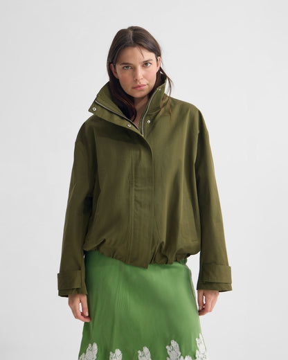 Stevie Cotton Bomber Jacket