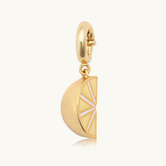 Lemon Wedge Charm