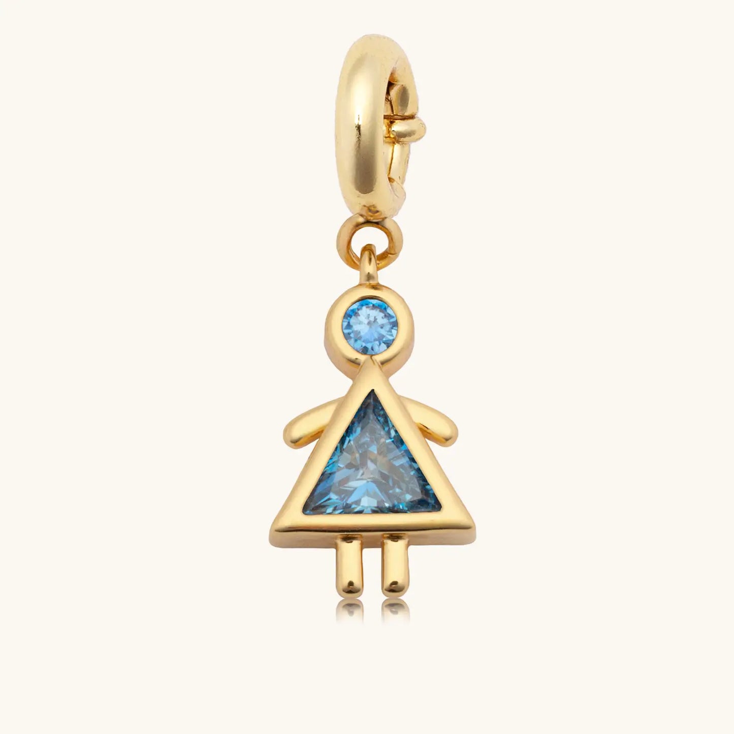 Custom March Girl Charm