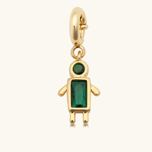 Custom May Boy Charm