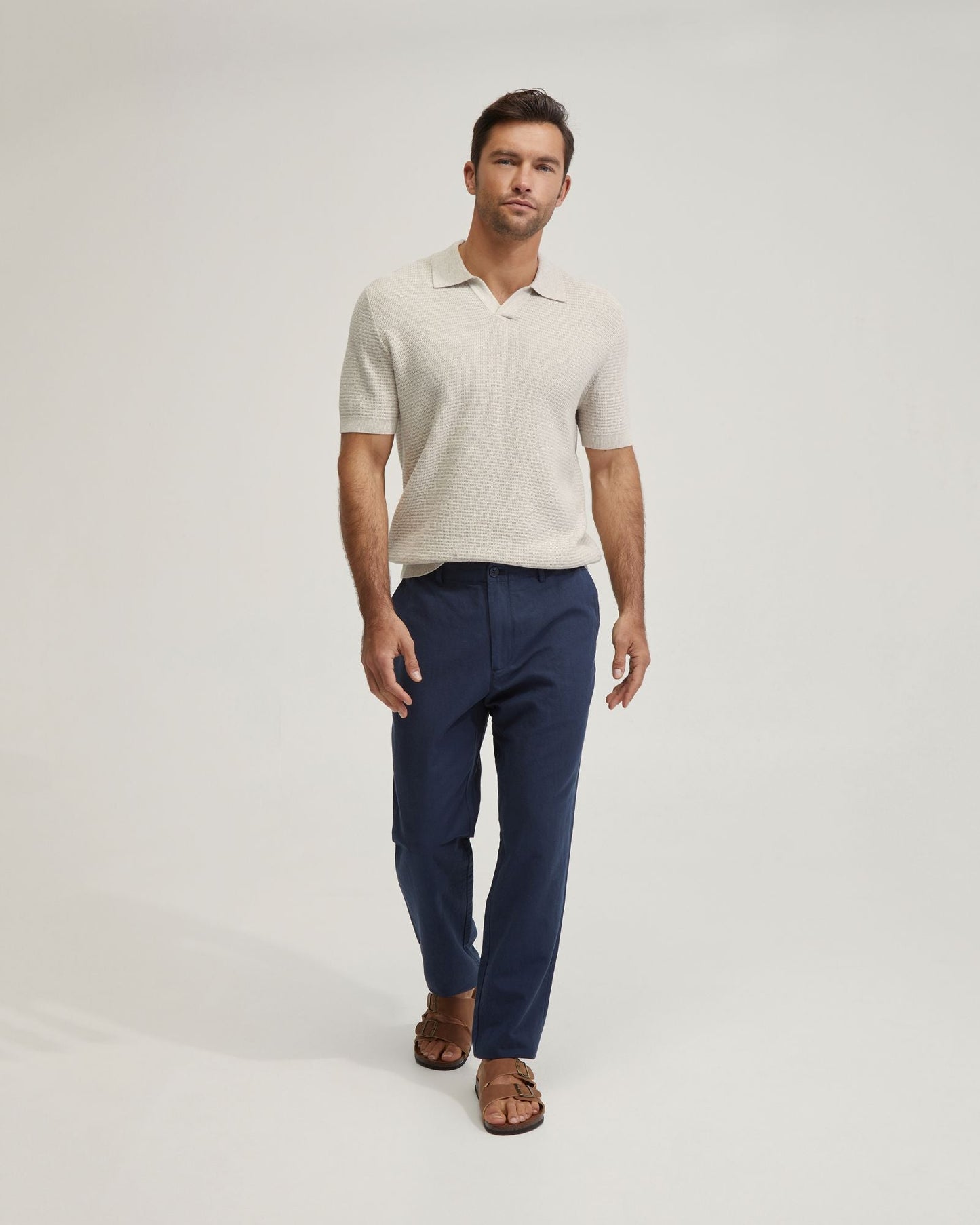 Corbin Cotton Knitted Polo