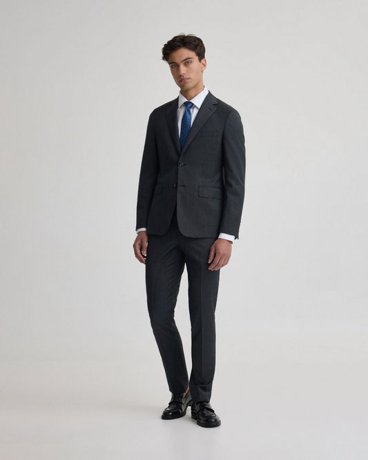 Byron 1/2 Canvas Wool Suit Jacket