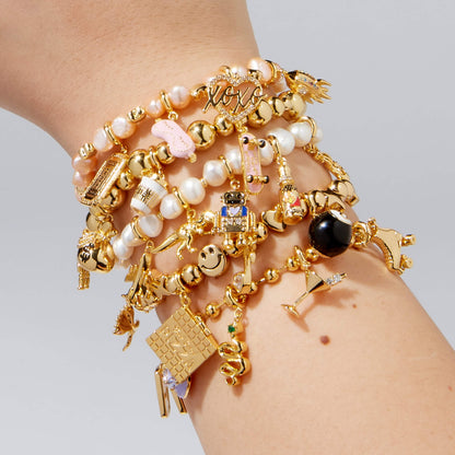Gold Charm Bracelet Base