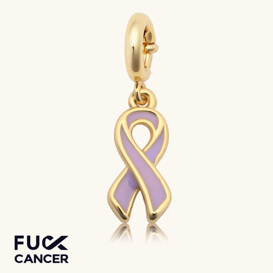 Cancer Ribbon Charm