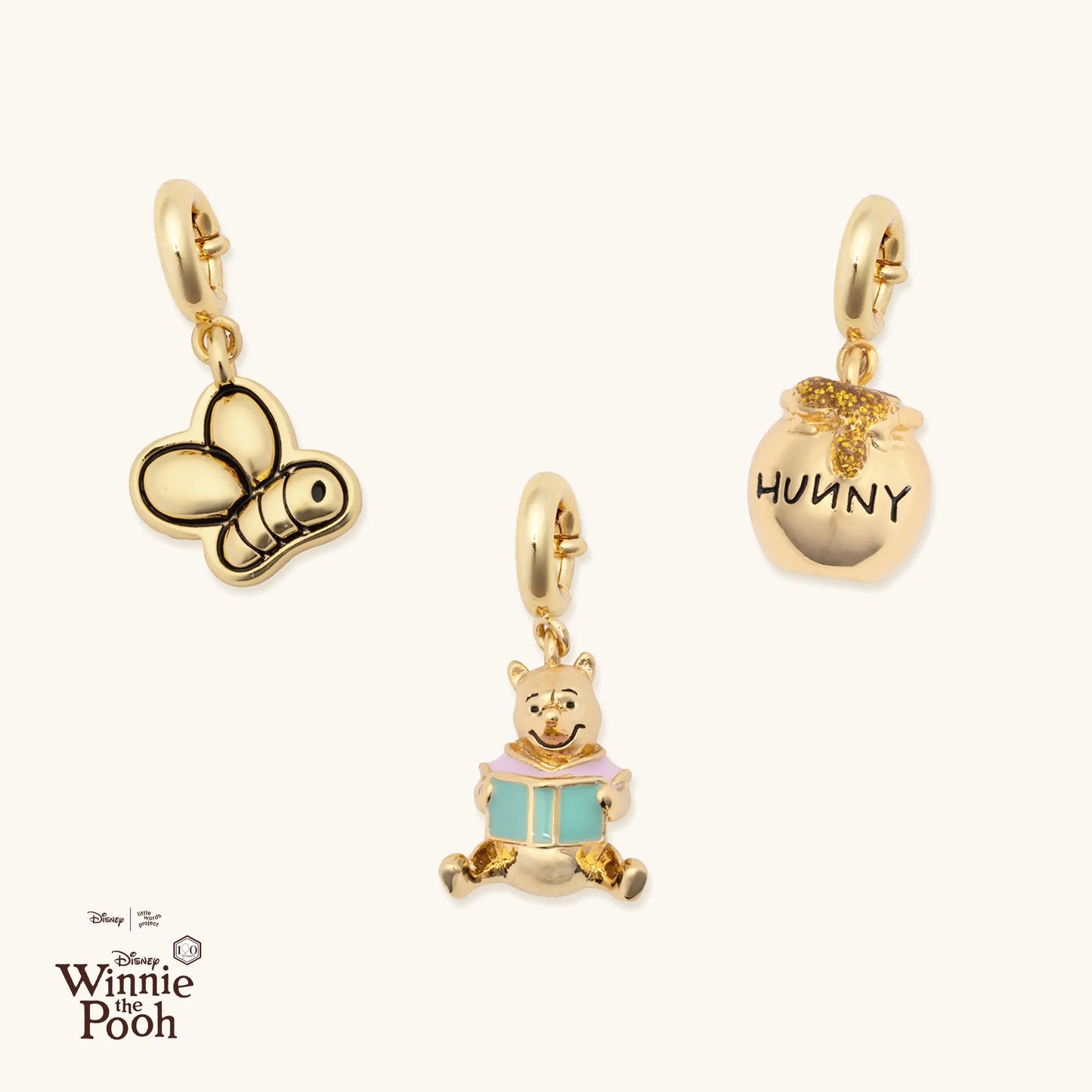 Hunny Dreams Charm Necklace Set- Disney's Winnie The Pooh