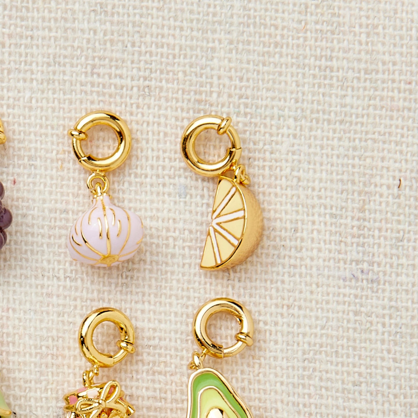 Lemon Wedge Charm