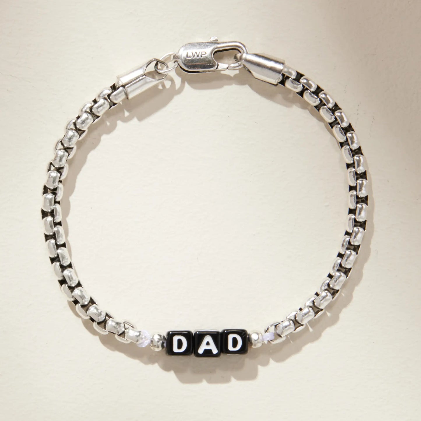 Custom Silver Antique Chain Bracelet