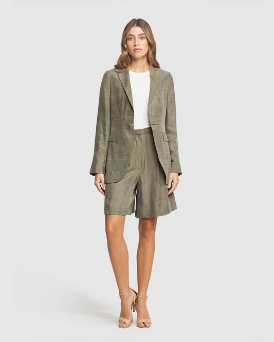 Lola Cupro Blend Blazer