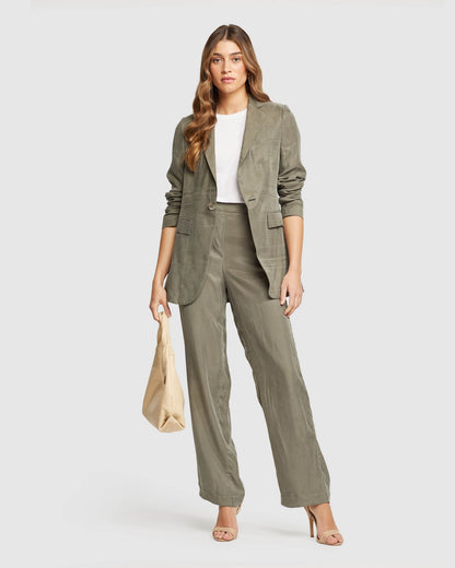Katerina Cupro Blend Pants