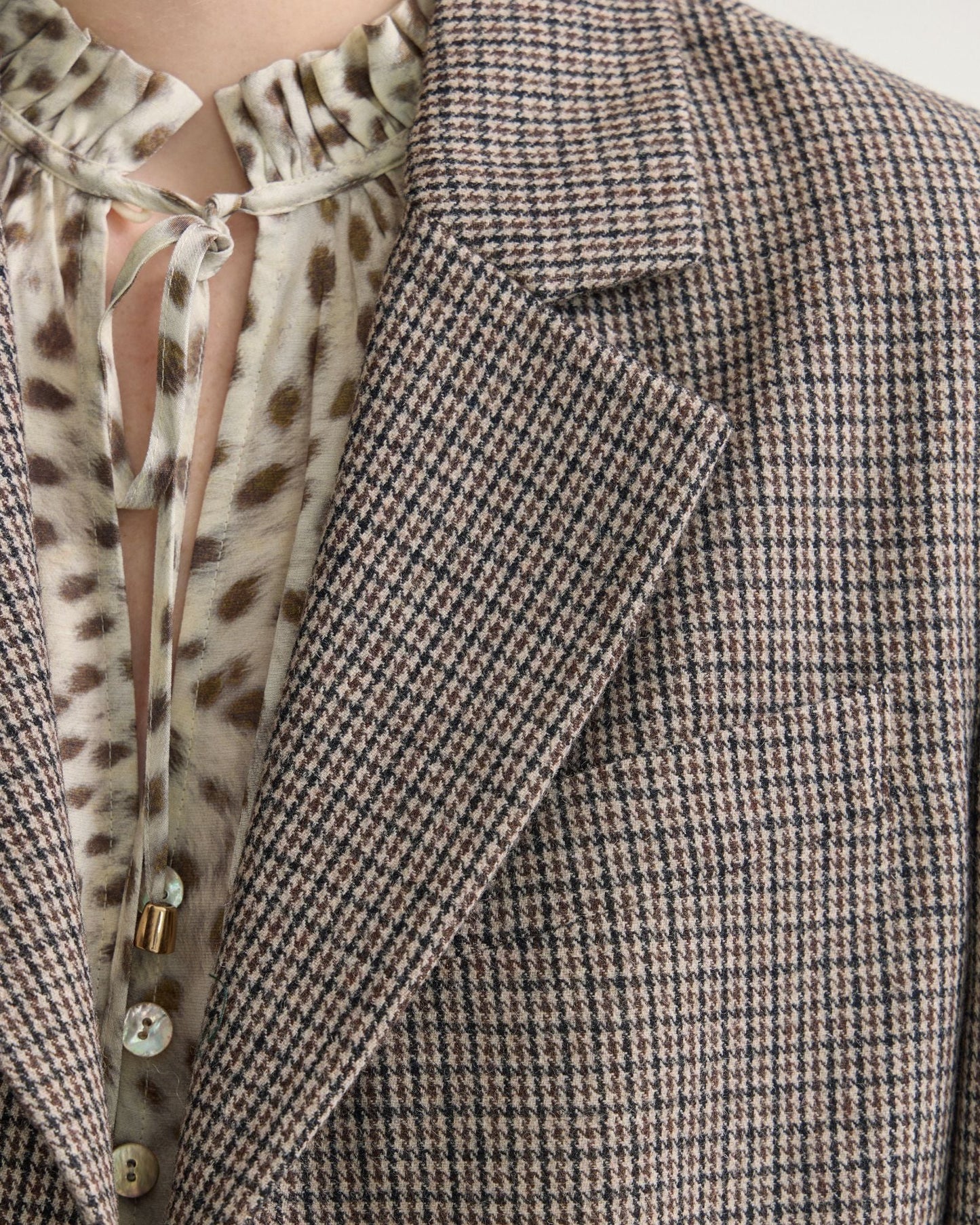 Jordan Wool Oversized Blazer