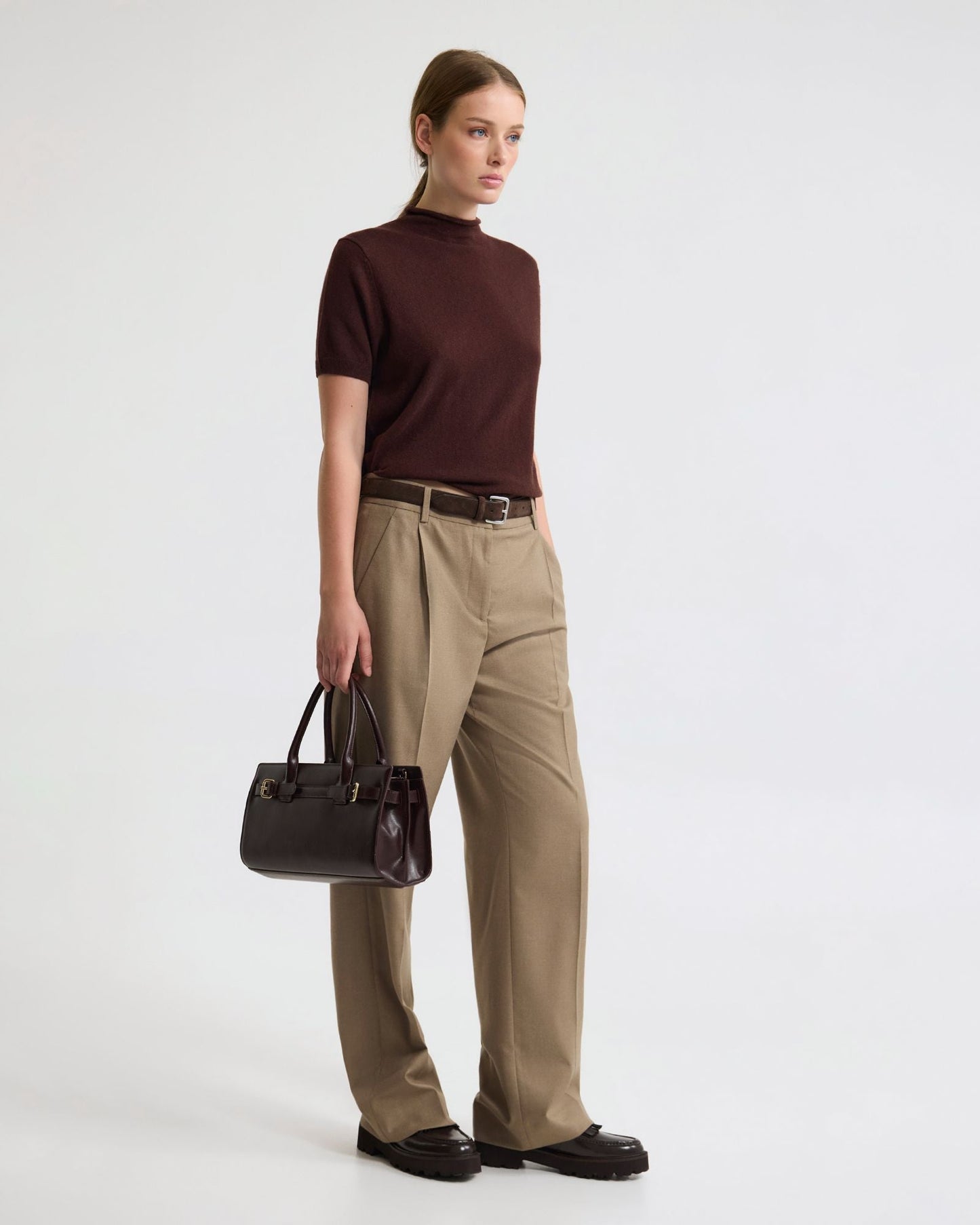Evi Stretch Flannel Pant