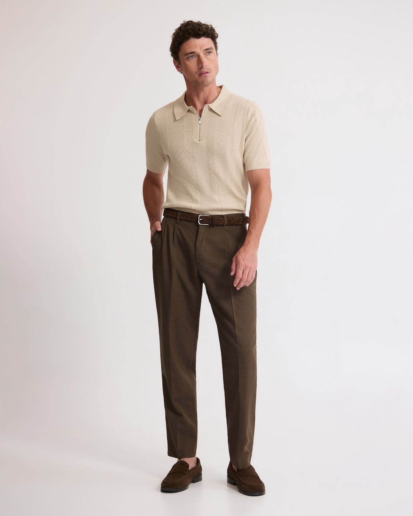 Hopkins Wool Suit Trousers