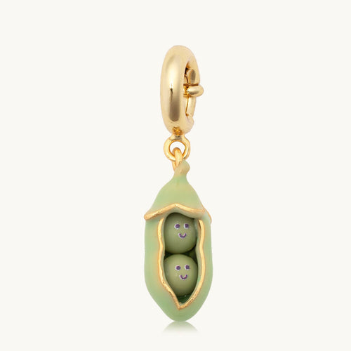 Custom Two Peas Charm