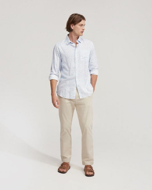Holloway Linen Blnd Printed Shirt