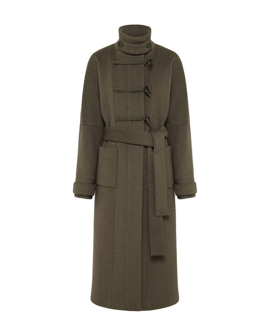 Kerry Funnel Collar Duffle Coat