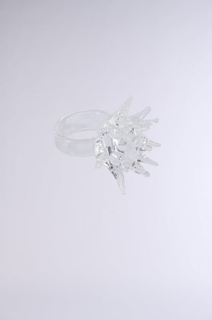 ABSTRACT ART COCKTAIL RING