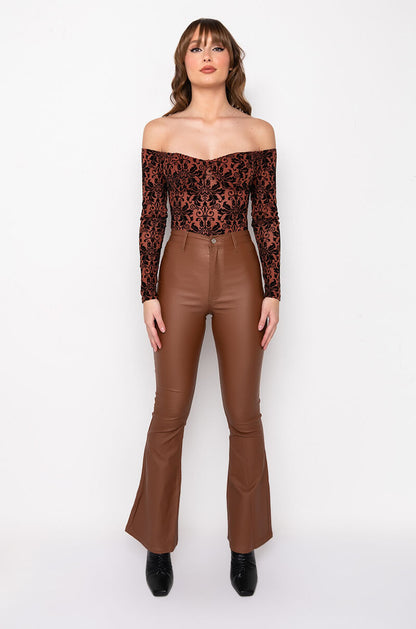 ADDICTION OFF THE SHOULDER BODYSUIT