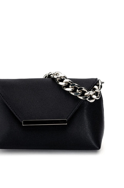 ADELE BLACK SATIN PURSE