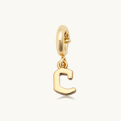 Gothic Letter Charm