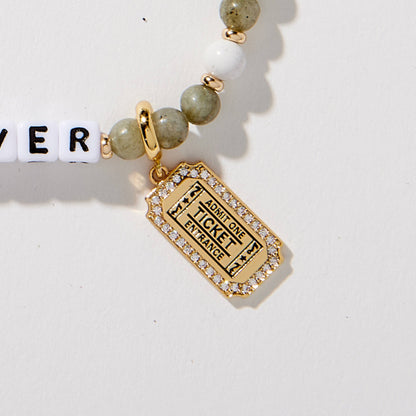Concert Ticket Charm