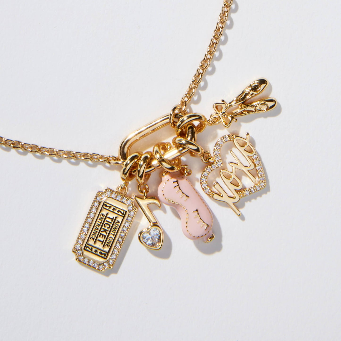 Concert Ticket Charm