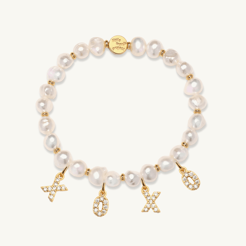 Dripping Words Freshwater Pearl