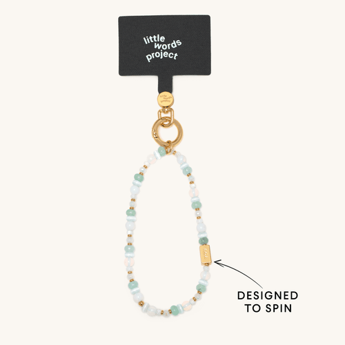 You Deserve Good Things Spinner Phone Strap